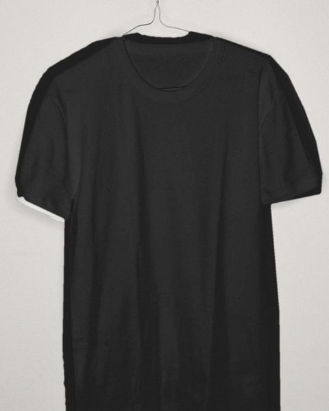 Black club tee, as found