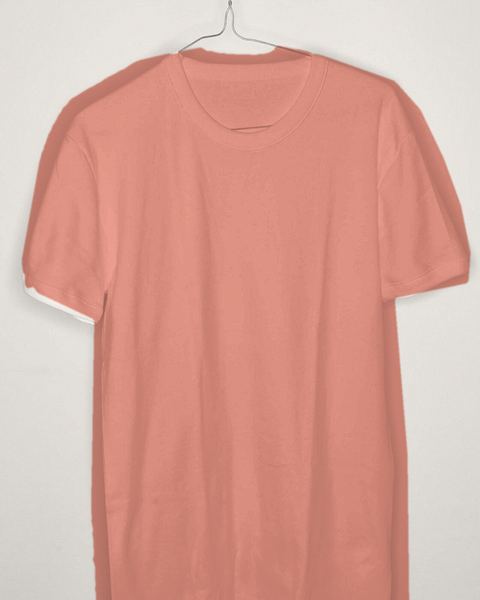 Salmon tee, as found